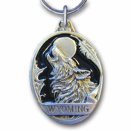 SISKIYOUSPORTS Wyoming Wolf Key Chain RK312E